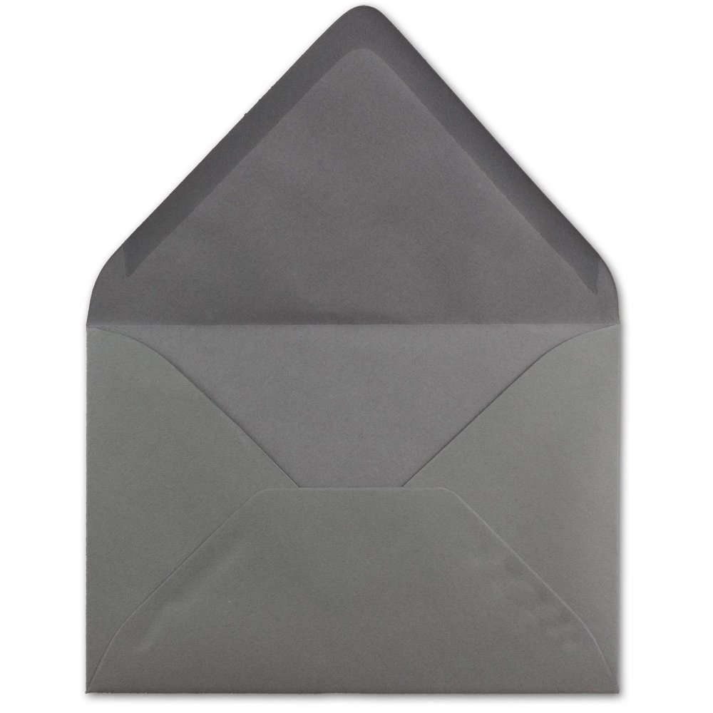 1000 DIN C5 Graphite Envelopes, 220 x 154 mm, 110 gsm, Windowless