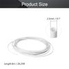 Othmro PE Heat Shrink Tubing 2:1, 2.5 mm Diameter, 8 m, White view 2
