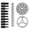 ECOSWAY Precision Screwdriver Set, Multifunctional Spinner Drive Repair Tool, Silver view 3