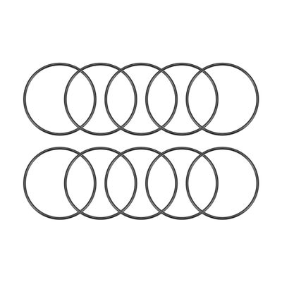 Sourcing Map Nitrile Rubber O-Rings, 1.5 mm, Round, 10-Pack