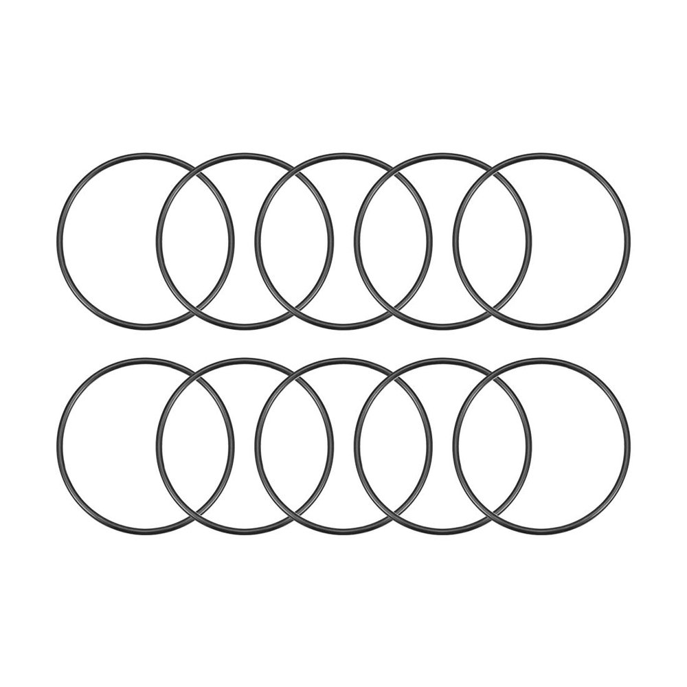 Sourcing Map Nitrile Rubber O-Rings, 1.5 mm, Round, 10-Pack