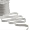 Furlanis Double Satin Ribbon, Italian-Made Fabric, Pearl Gray, 10 mm x 100 m view 1