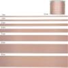Furlanis Double Satin Ribbon, Italian-Made Fabric, Pearl Gray, 10 mm x 100 m view 3