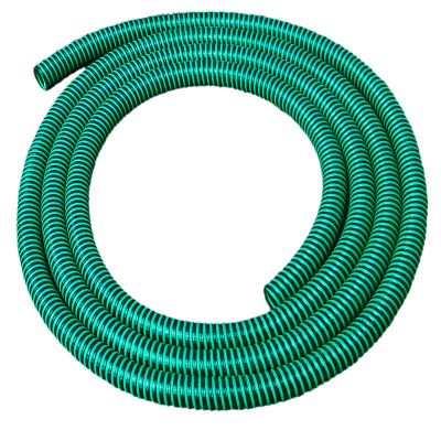 MegaHaustechnik Spiral Suction Hose, 25 mm (1 in) ID, Green