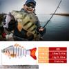 CHSEEO 1-Piece Multi-Jointed Pike Fishing Lure, 100 mm/15 g, Random Color #3 view 3