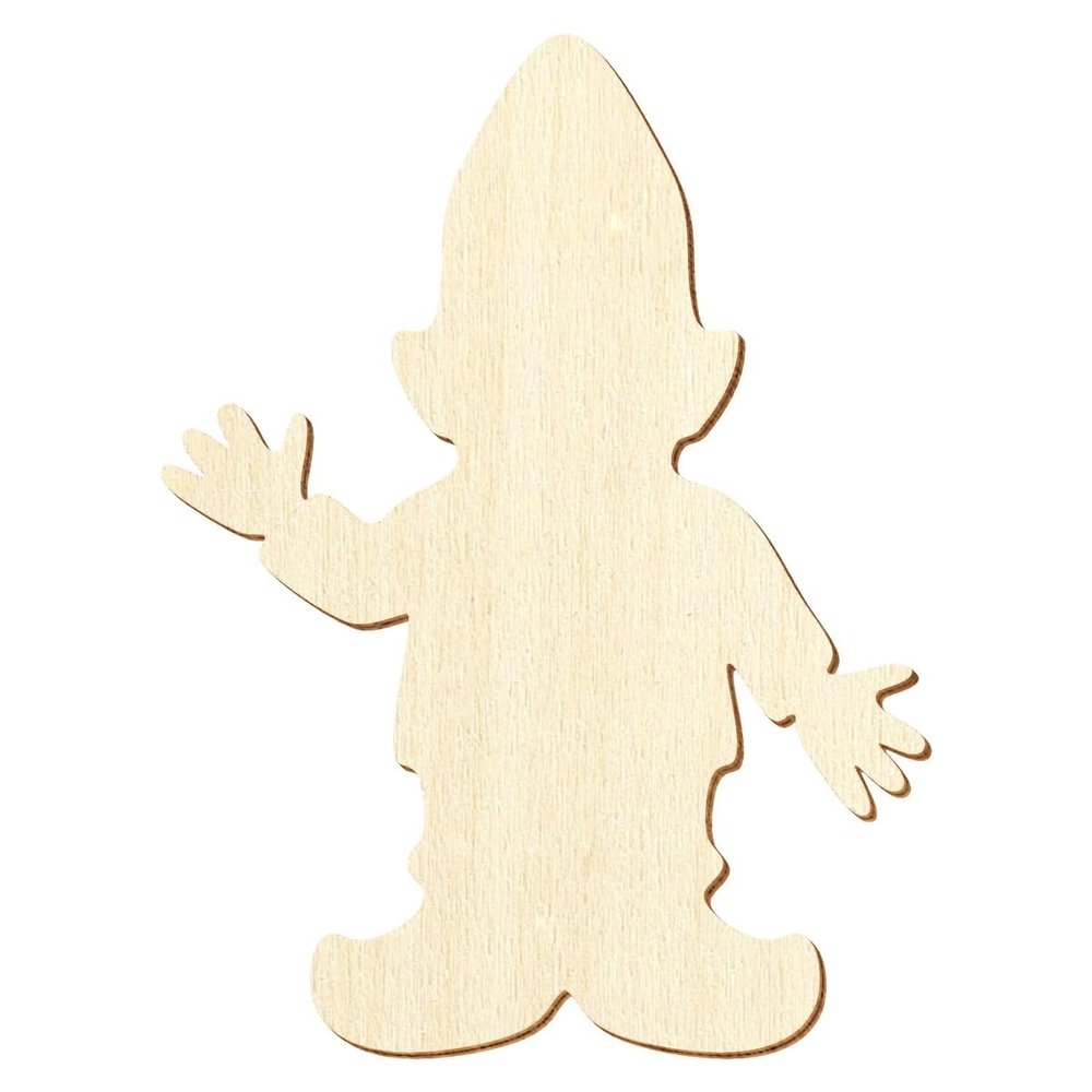 Wooden Gnome, 3–50 cm, 37 cm, Pack of 100