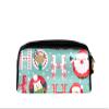 Pencil Case with Deer Antlers, PU Leather, Zipper, for Stationery and Makeup, 20.5 x 5 x 8.5 cm / 8.1 x 2 x 3.3 in, Style 09 view 2