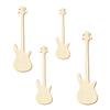 Wooden Bass Guitar Decor Cutouts, 5–50 cm (46 cm), 100-Pack view 2