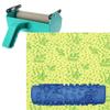 HKDJ 16.6 cm Paint Roller and Two-Color Decorative Painting Tool with Plastic Handle view 1