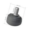 BONT Skates ToeGo Roller Skate Derby Toe Stops, 2-Pack view 2