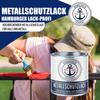 Matte Metal Protective Coating, Coral Pink RAL 3015, Metal Paint, Hamburger Lack-Profi (10 L) view 3