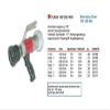 POK FLASH Adjustable-Pattern Firefighting Nozzle, 200 L/min, B Storz Coupling view 2