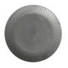 Tubayia Round Ceramic Serving Plate for Fruit, Bread & Snacks (Gray) view 1