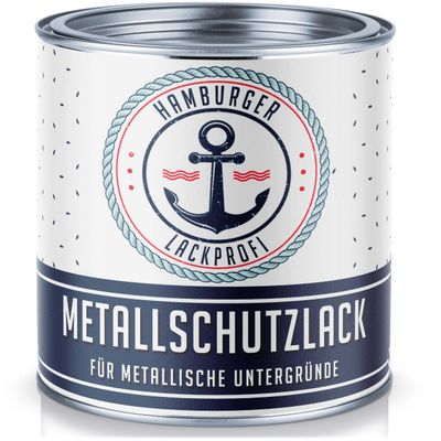 Matte Metal Protective Paint, White RAL 9010, 10 L