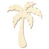 Wooden Palm Tree Cutouts, 16 cm, Pack of 25 view 1