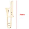 Wooden Trombone Decorative Cutouts, 5–50 cm, 32 cm, Pack of 100 view 3