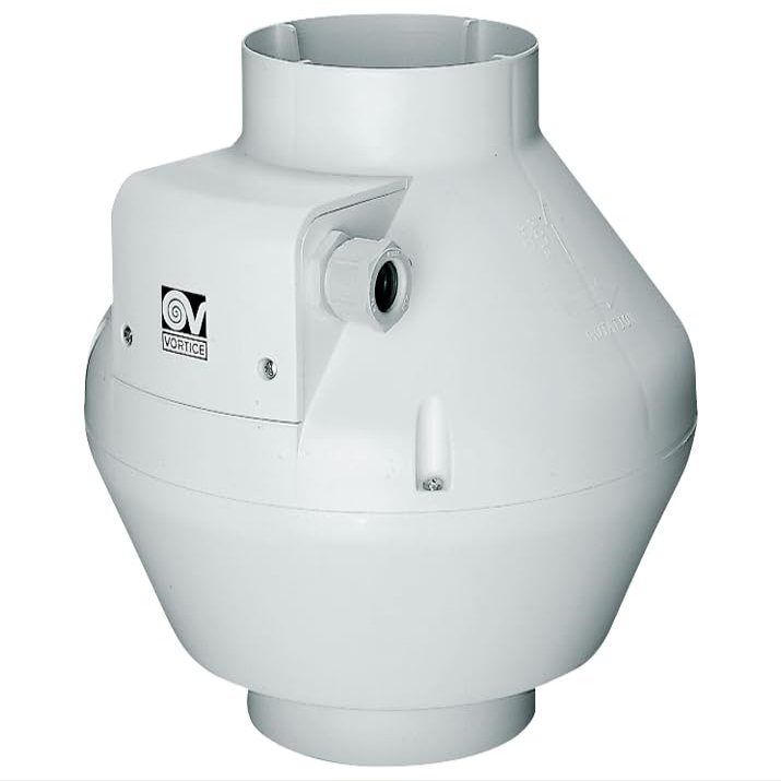 Vortice 16039 Axial Centrifugal Extractor in Self-Extinguishing Resin CA 250 V0 E