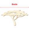African Tree Wood Cutouts, 5–50 cm, 11 cm, Pack of 50 view 3