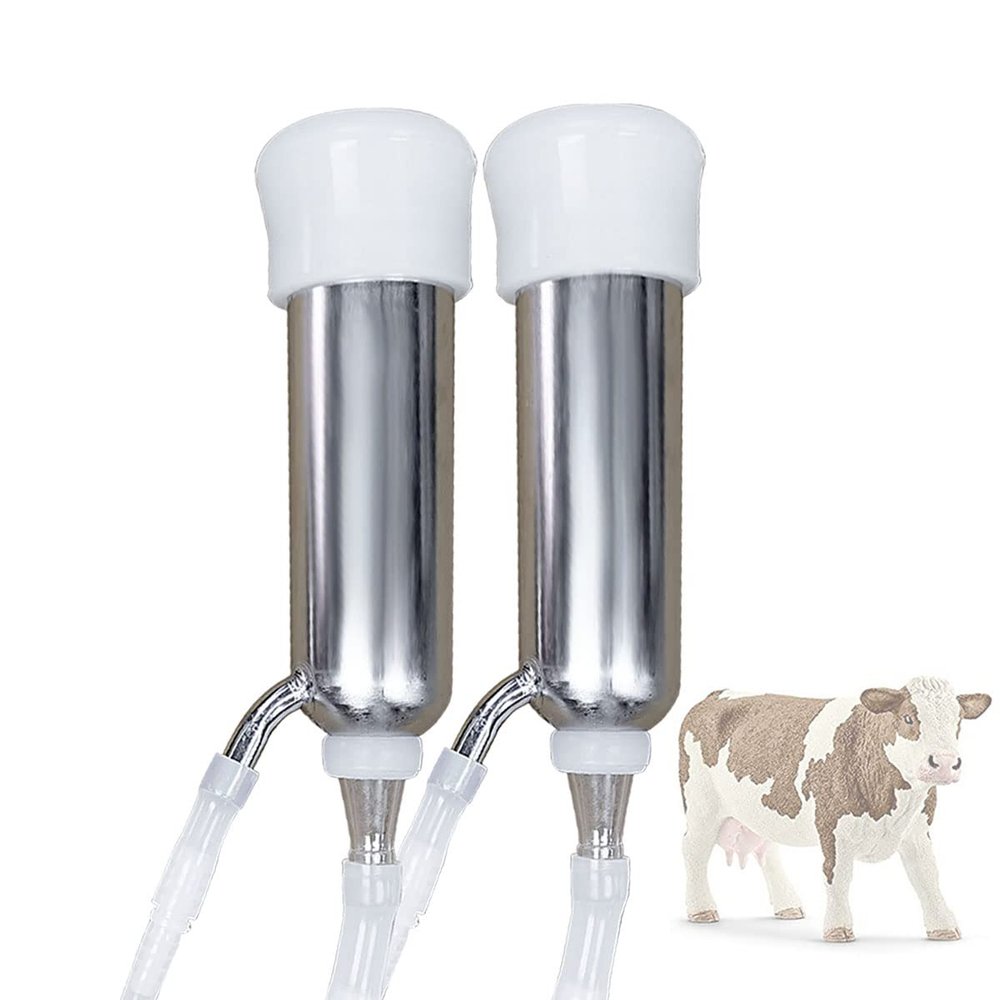 Hantop Milker Replacement Milk Cluster Compatible with Cow Milking Machines