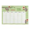 Striefchen Personalized Magnetic Timetable for Teens – Sloth view 1