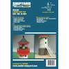 MODELSHIPYARD Lighthouse Gellen, Scale 1:72, L 48 mm × W 83 mm × H 145 mm view 2
