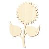 Wooden Sunflower Craft Cutouts, 12 cm, Pack of 10 view 1