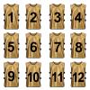 TopTie 12-Piece Training Vest Set, Numbered 1-12, for Soccer and Basketball view 3