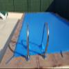 INTERNATIONAL COVER POOL Winter Pool Cover 6.5 x 7 m, Blue/Black, with Storage Bag view 2