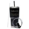 Auntie's 30 oz Funcle Tumbler, Black view 1