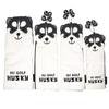 MamimamiH Golf Driver Head Cover, Husky Cartoon Animal Golf Cover (Sizes: L, M, S) view 1