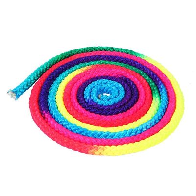 Leinggg Rainbow Rhythmic Gymnastics Rope, 2.8 m