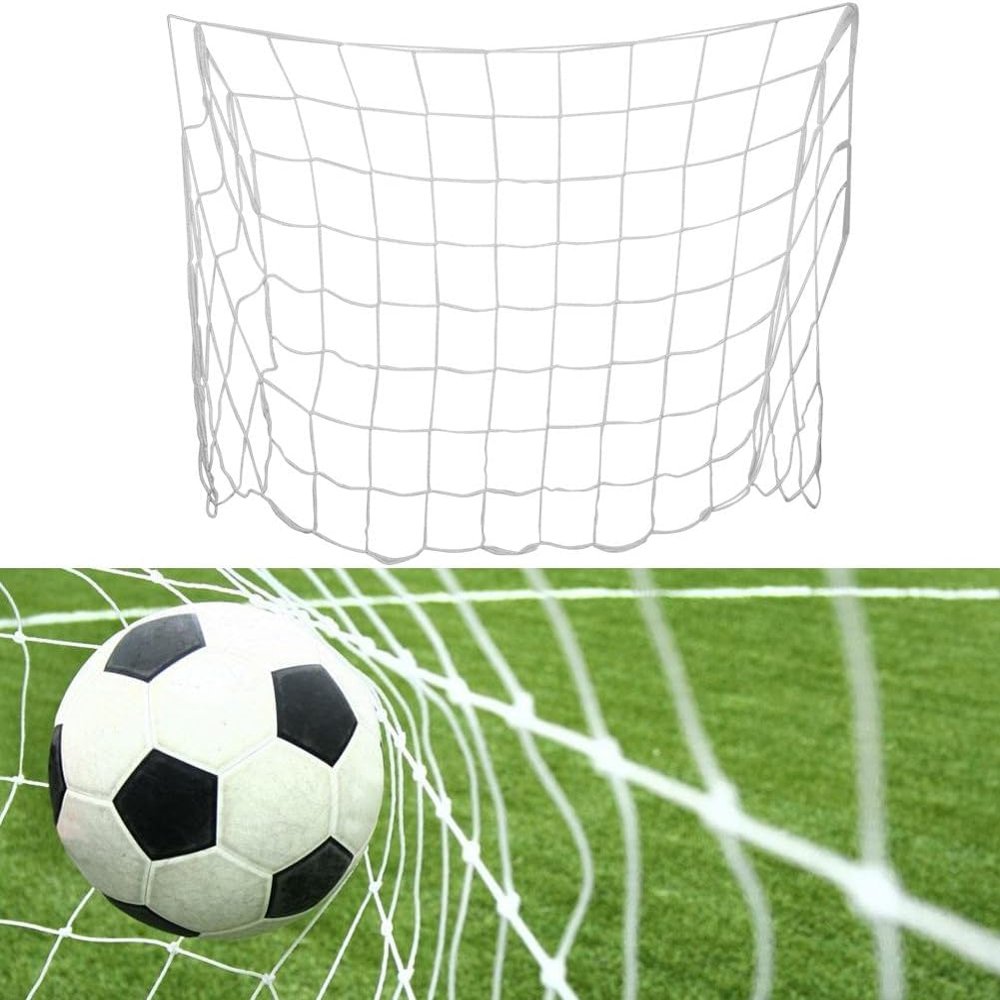 Soccer Goal Net - Replacement Net for Soccer Goal, Full-Size Net for Matches & Training (8 x 6 ft)