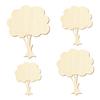 Wooden Apple Tree - Decorative Cutout, 5-50 cm, 36 cm, 1 Piece view 2