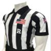 Smitty USA115CFO Collegiate CFO Football Referee Shirt, Short Sleeve, Performance Mesh, Black, Medium view 1
