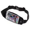 DFVmobile Reflective Touchscreen Waist Bag for Doro Primo 365, Black view 1