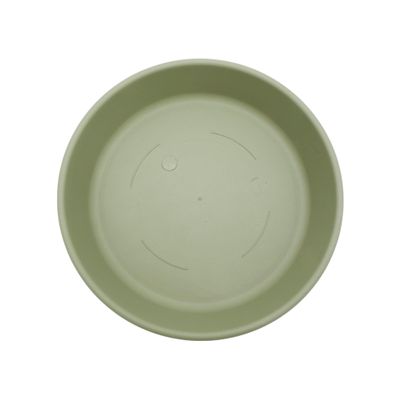 The HC Companies 14-Inch Round Plastic Plant Saucer for Indoor and Outdoor Use, 14 x 14 x 2.5 in, Seafoam