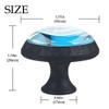 EZIOLY 3 Dolphin-Pattern Decorative Cabinet Knobs, 4-Pack view 4