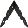 KOTARBAU Shelf Bracket, Steel Angle Support, 150 mm view 3
