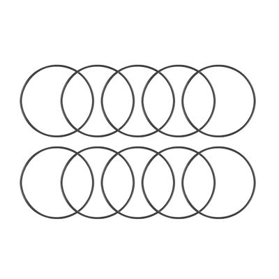 Sourcing Map 10-Pack Metric Nitrile Rubber O-Ring Seals, 46 mm OD, 43 mm ID, 1.5 mm Width