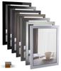 myposterframe Juno Subtle Picture Frame, 60.9 x 88.9 cm, Anthracite, 1 mm Anti-Reflective Acrylic Glass view 1