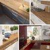 Mirjan24 Woodline Kitchen Countertop, Lancelot Oak, 28 mm, Left Panel, 140 cm view 2