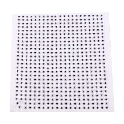 Keenso 3D Fish Lure Eyes, 500-Piece Set for Fly Tying and DIY Lure Making, 3 mm Silver