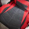 X Rocker Siena Ergonomic Gaming Chair/Office Chair/Desk Chair with Armrests and Rocking Function, Swivel and Height-Adjustable, up to 120 kg, Black/Red, X-Large, 791601 view 4