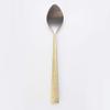 Futagami Handmade Brass and Silver Teaspoon with Ihada Finish view 1