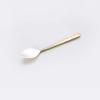 Futagami Handmade Brass and Silver Teaspoon with Ihada Finish view 2