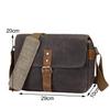 Neuleben Vintage Waterproof Canvas Camera Bag for SLR and Mirrorless Cameras, Green view 2