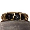 Neuleben Vintage Waterproof Canvas Camera Bag for SLR and Mirrorless Cameras, Green view 3