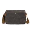 Neuleben Vintage Waterproof Canvas Camera Bag for SLR and Mirrorless Cameras, Green view 4