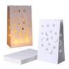 JAHEMU White Paper Candle Bags, Moon and Stars Design, 20-Pack view 1