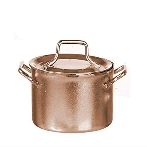 Melody Jane Dollhouse Large Copper Stockpot with 2 Handles